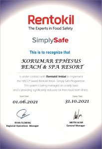 Korumar Ephesus Beach & Spa Resort - Ödüller