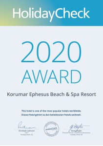 Korumar Ephesus Beach & Spa Resort - Ödüller